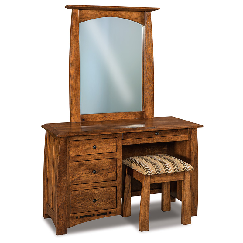 Boulder Creek Vanity Dresser with Bench