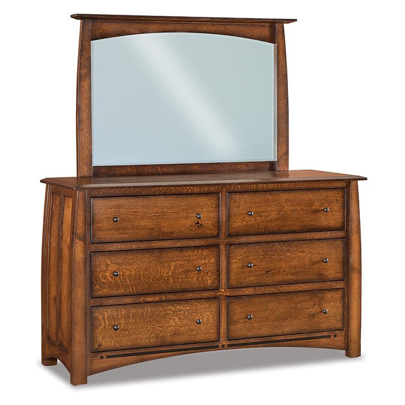 Boulder Creek 6 Drawer Dresser 67in