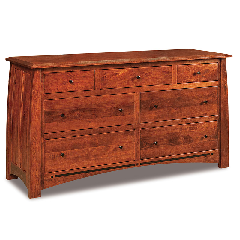 Boulder Creek 7 Drawer Dresser 67"