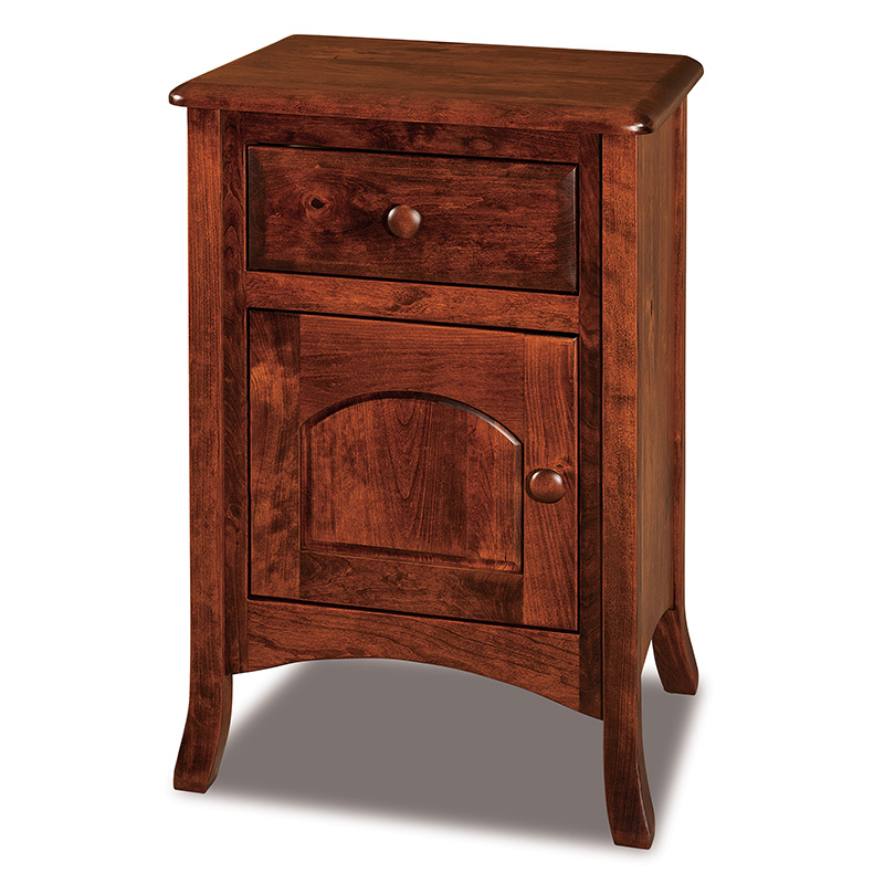 Carlisle Tall 1 Drawer, 1 Door Nightstand