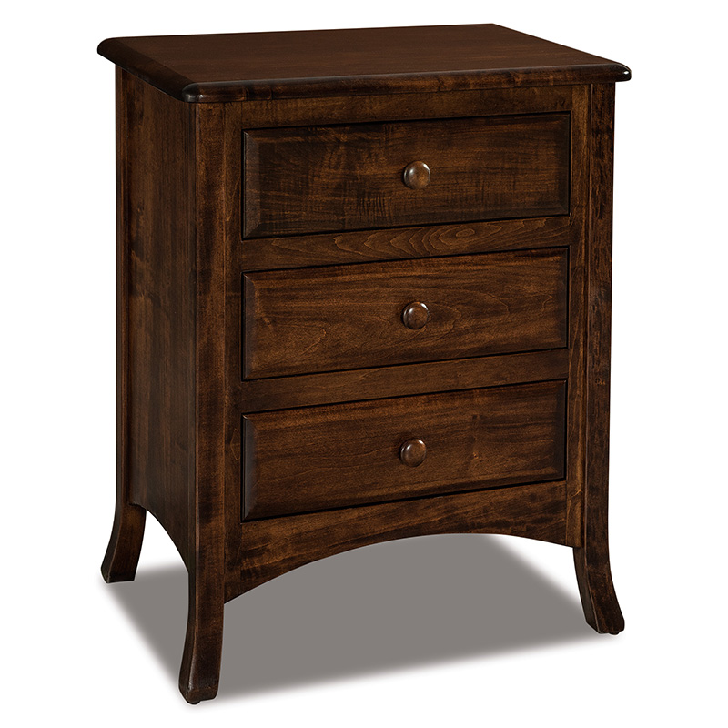 Carlisle 3 Drawer Nightstand 31-3/4"H