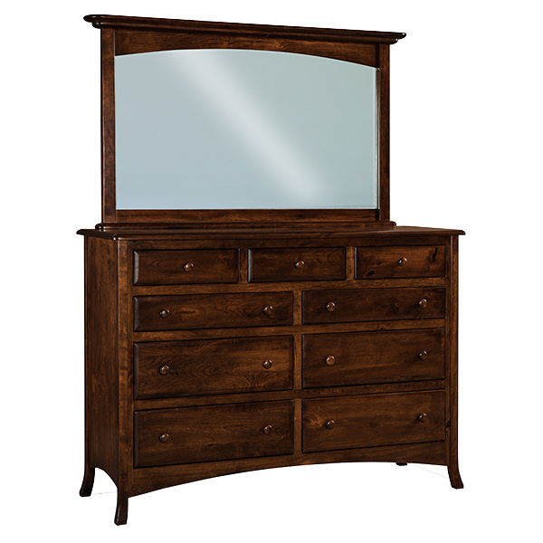 Carlisle 9 Drawer Dresser 66"W