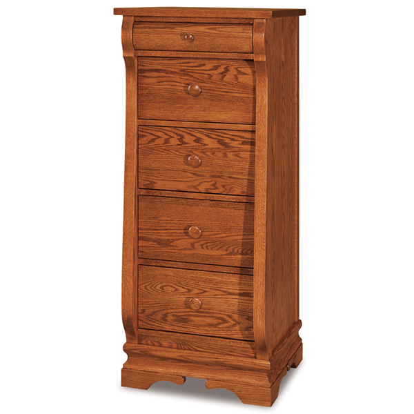 Chippewa Sleigh 5 Drawer Lingerie Chest