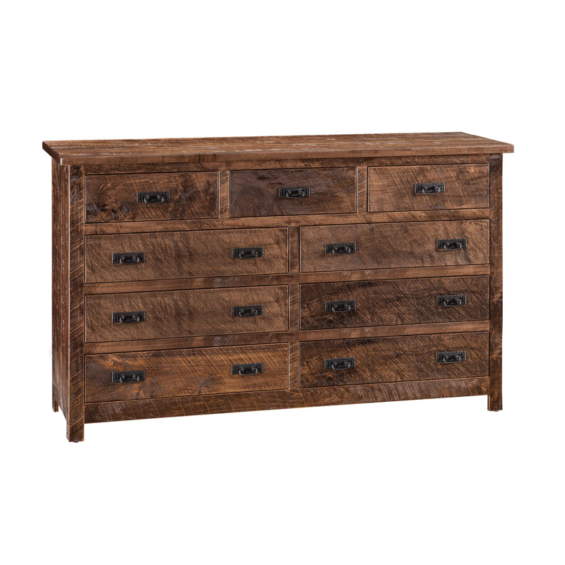 Dumont 9 Drawer Dresser 75\"W