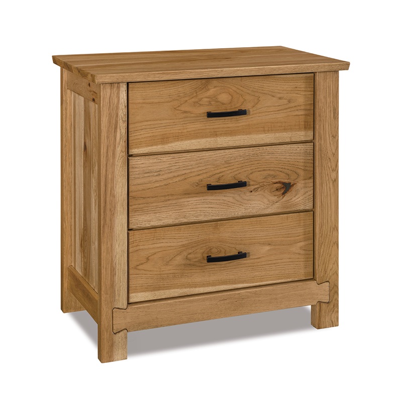 Dovetail 3 Drawer Nightstand