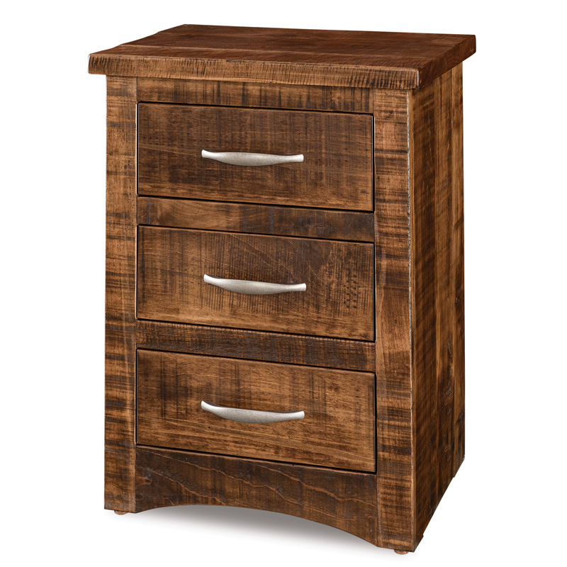 Denver 3 Drawer Nightstand 15"D