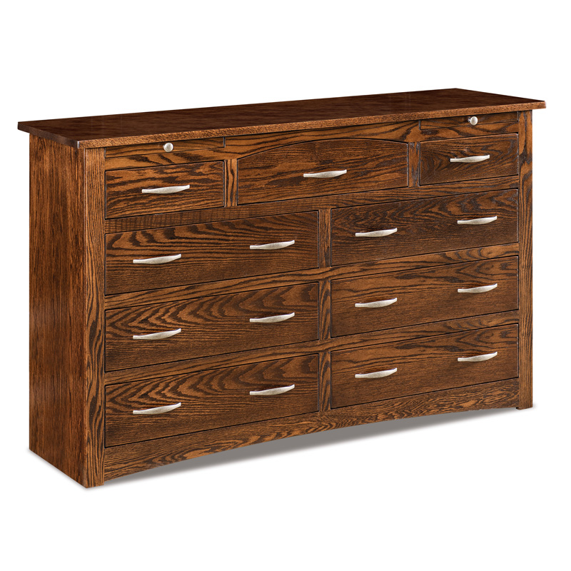 Denver 9 Drawer Dresser w-jewelry drawers