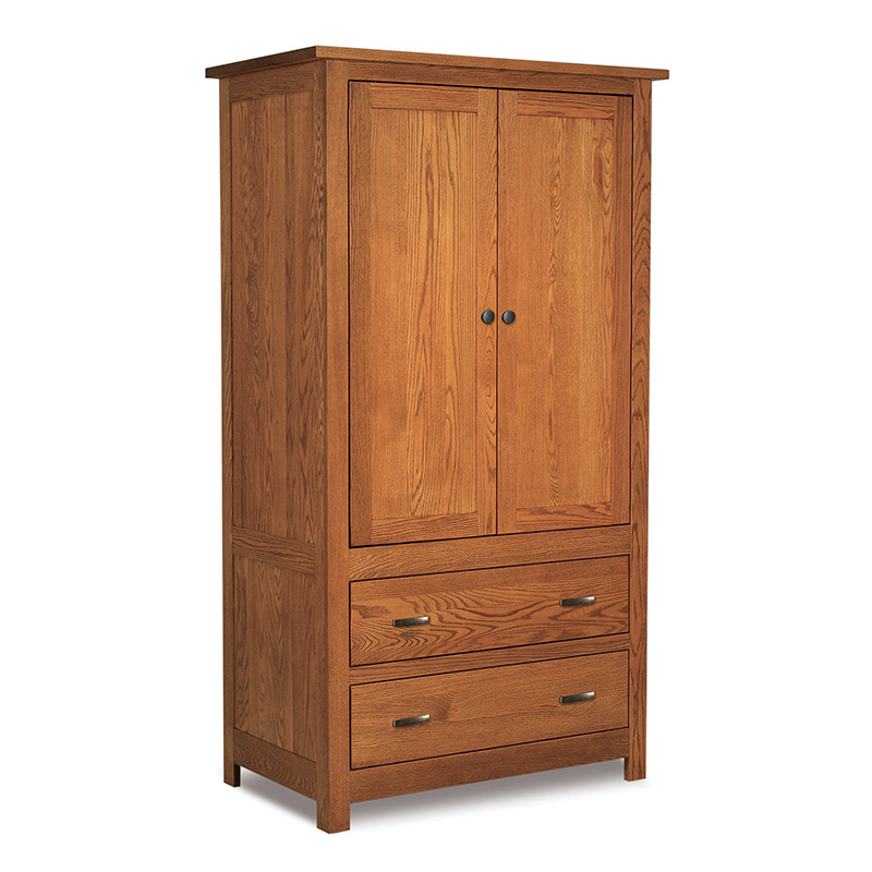 Flush Mission 2 Drawer Armoire