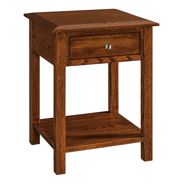 Finland 1 Drawer Open Nightstand