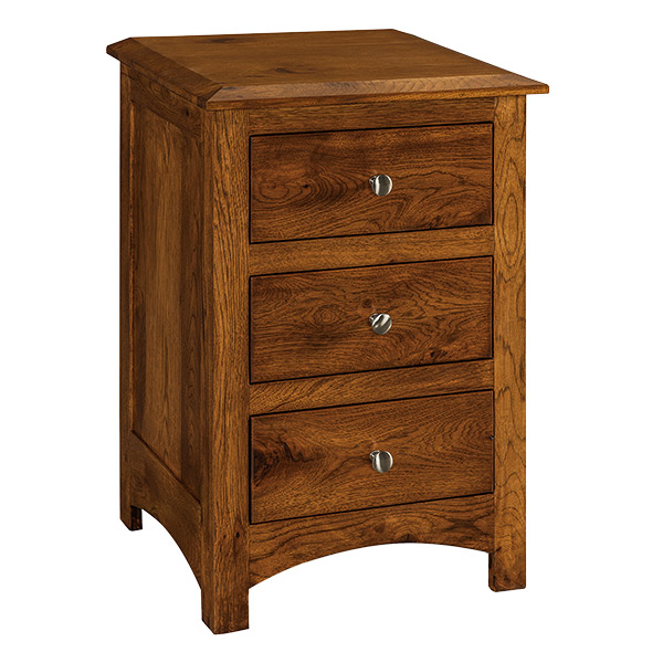 Finland 3 Drawer Nightstand 20\"W x 29\"H