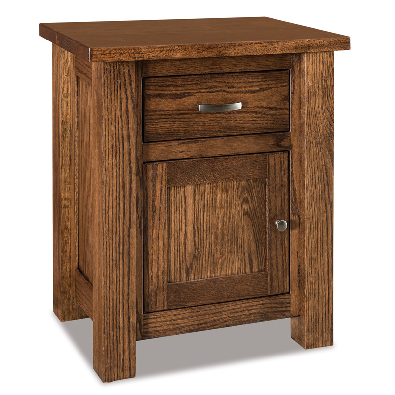 Heidi 1 Drawer, 1 Door Nightstand