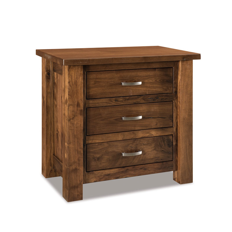 Heidi 3 Drawer Nightstand 29.5"W x 28.5"H