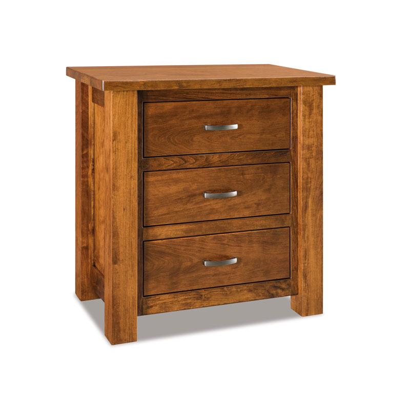 Heidi 3 Drawer Nightstand 29.5"W x 31.5"H