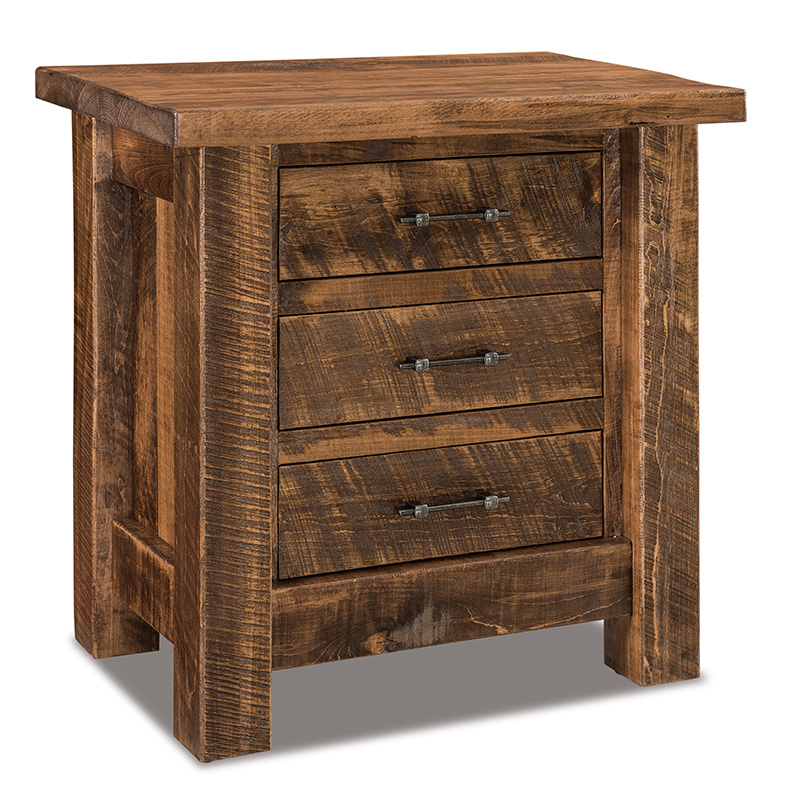 Houston 3 Drawer Nightstand 30"W