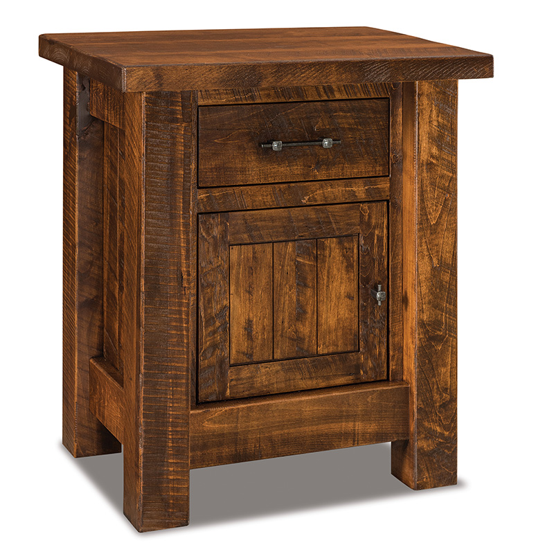 Houston 1 Drawer, 1 Door Nightstand 27"W