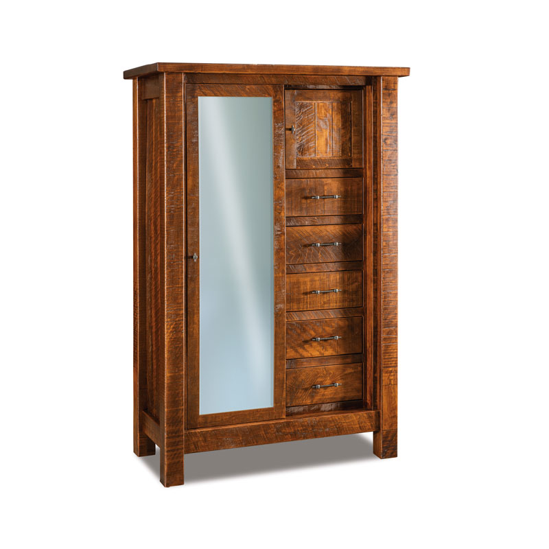 Houston Sliding Door Chifferobe - Quick Ship