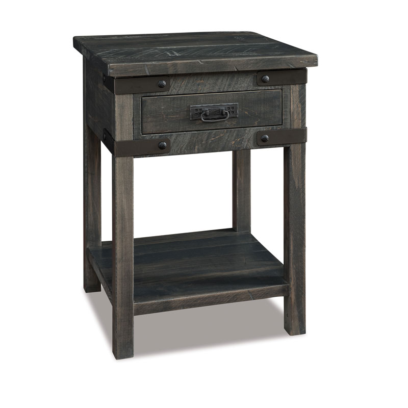 Ironwood 1 Drawer Open Nightstand