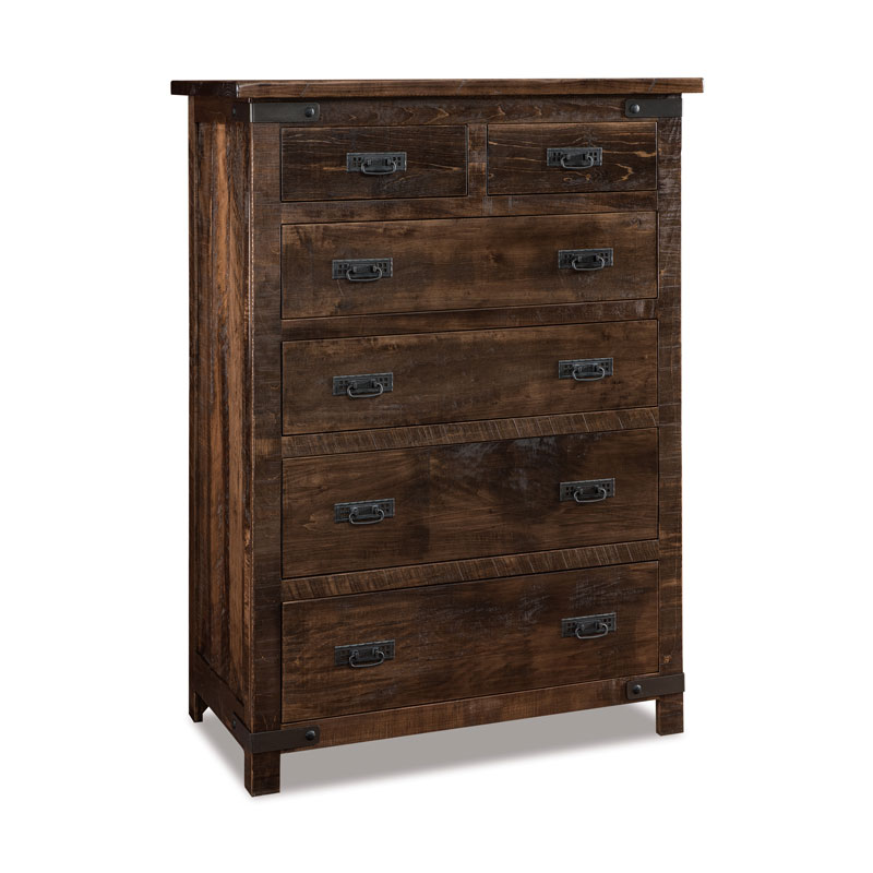 Ironwood 6 Drawer Chest