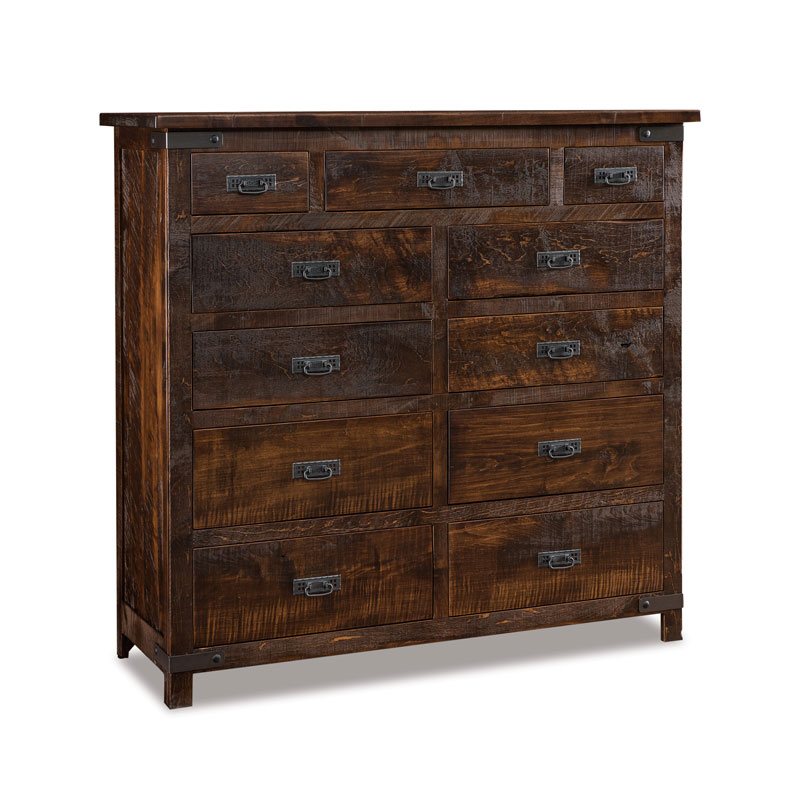 Ironwood 11 Drawer Double Chest