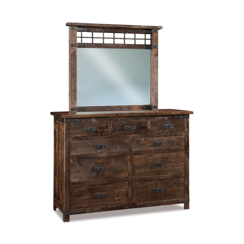 Ironwood 9 Drawer Dresser 59\"W