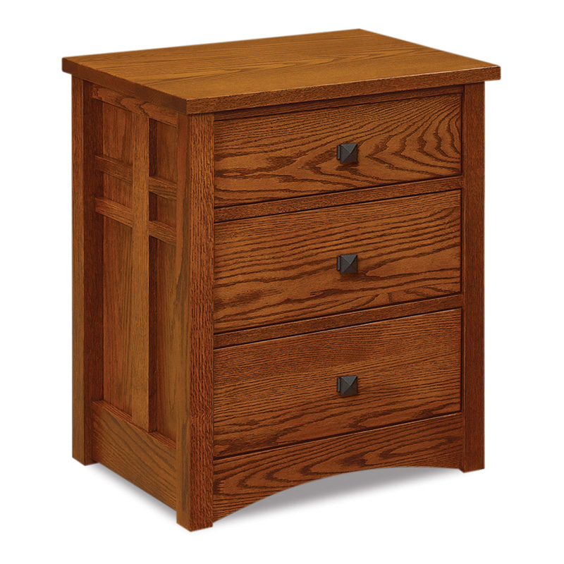 Kascade 3 Drawer Nightstand 28"H