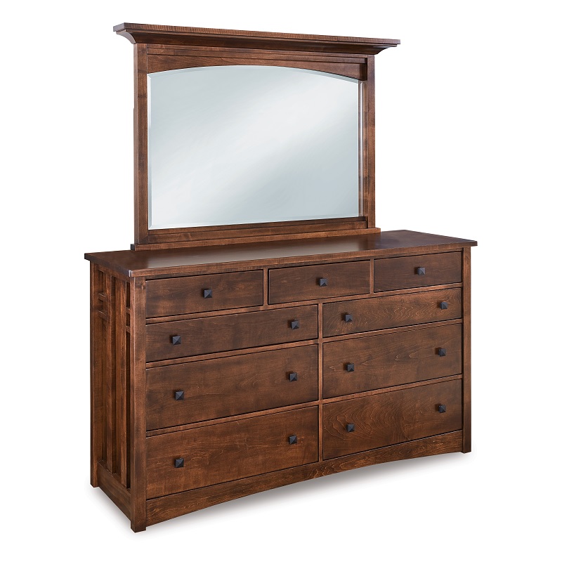 Kascade 9 Drawer Mule Dresser 65\"