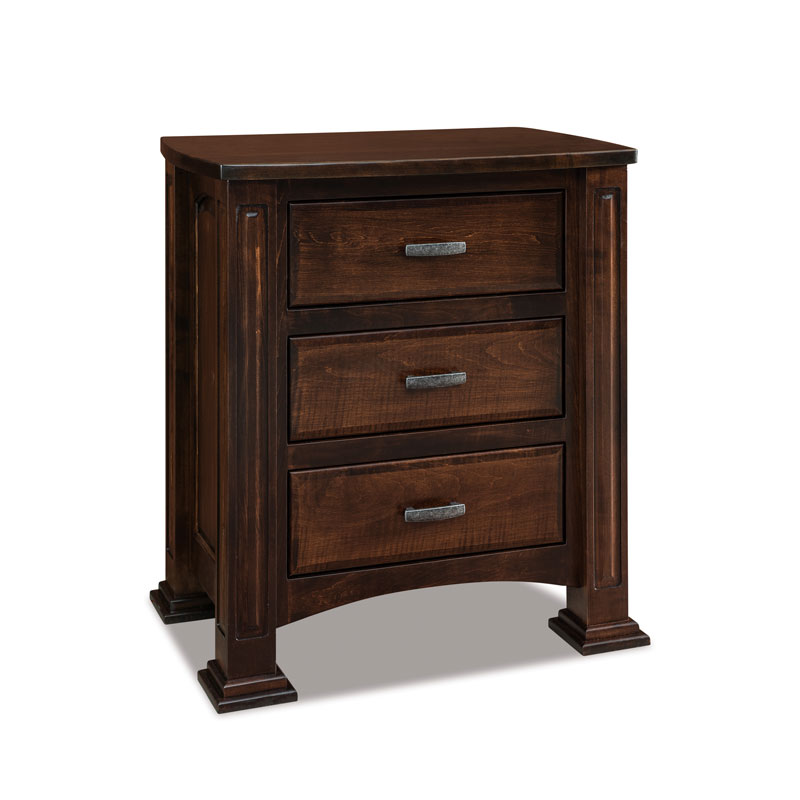 Lexington 3 Drawer Nightstand 30"W