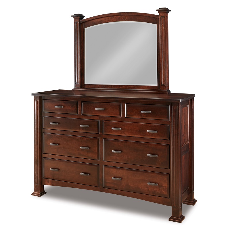 Lexington 9 Drawer Dresser 70\"