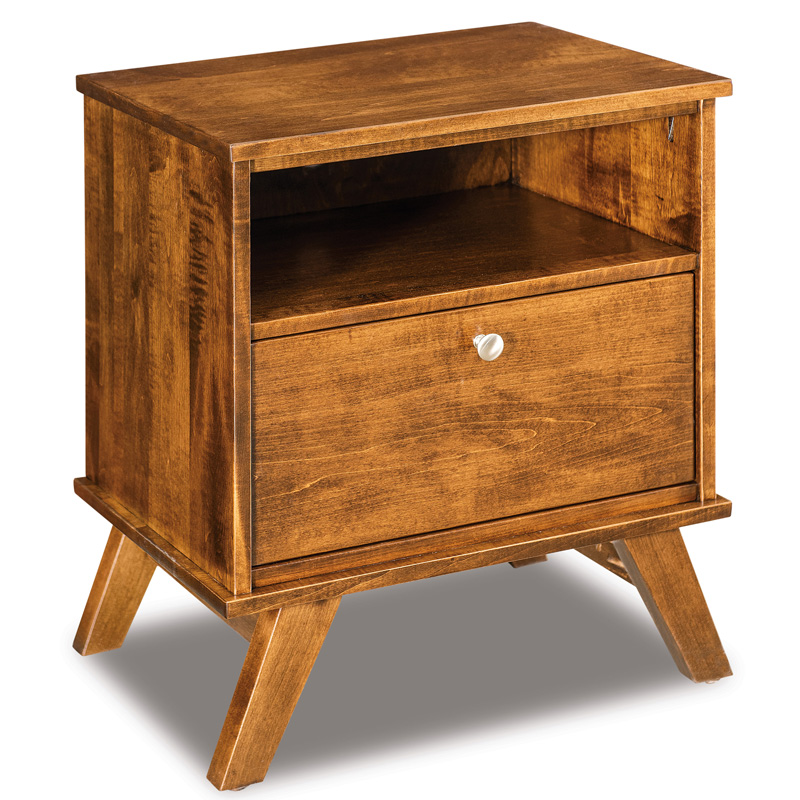 Liberty 1 Drawer Nightstand with opening