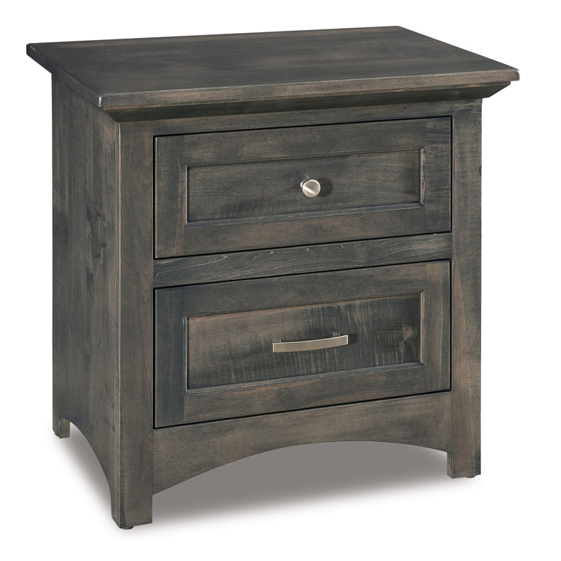 Lincoln 2 Drawer Nightstand 26.5\"W