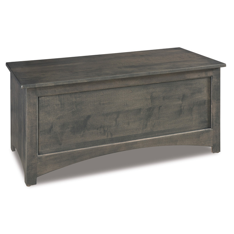 Grey online blanket chest