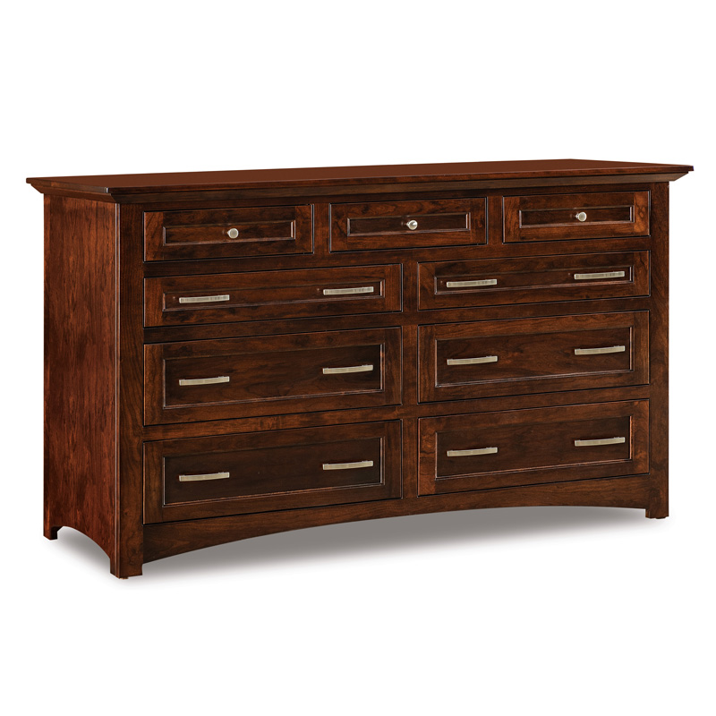 Lincoln 9 Drawer Dresser 73"W