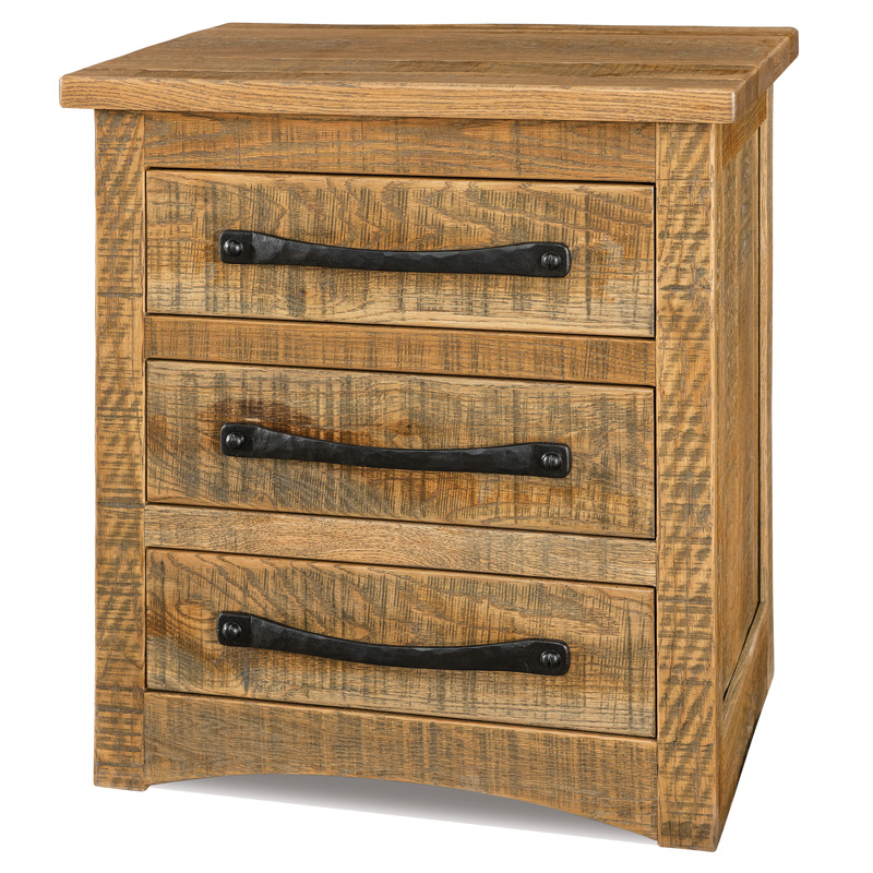 Orewood 3 Drawer Nightstand