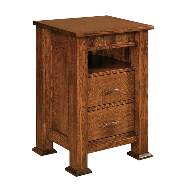 Sequoyah 2 Drawer Nightstand with Opening