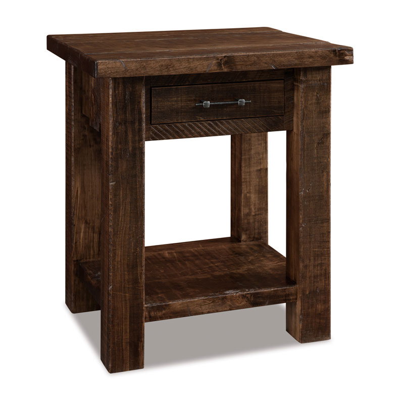 Vandella 1 Drawer Open Nightstand