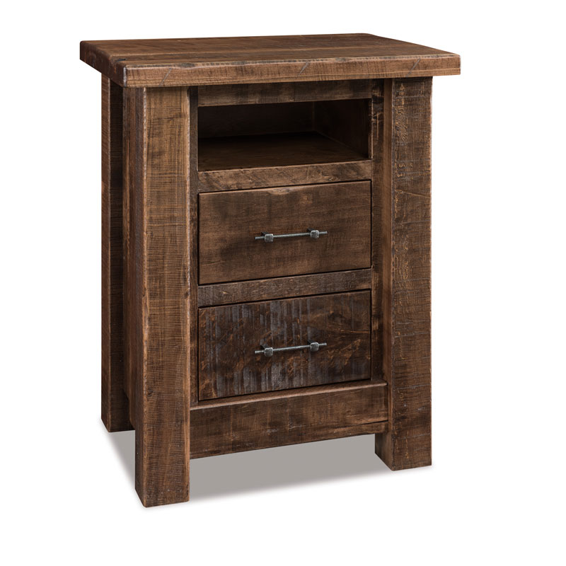 Vandella 2 Drawer Nightstand w/opening