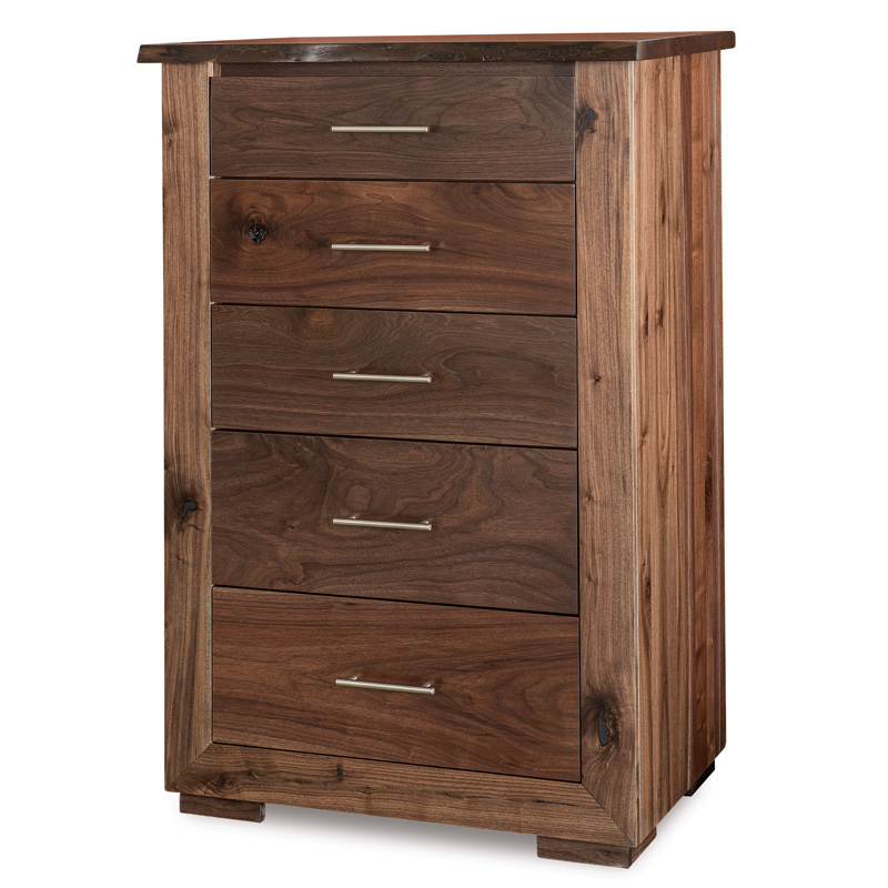 Live Wood 5 Drawer Chest
