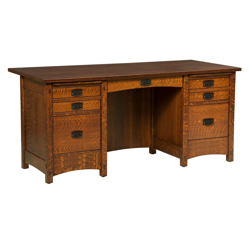 Signature Mission Secretary Desk Shipshewana Furniture Co