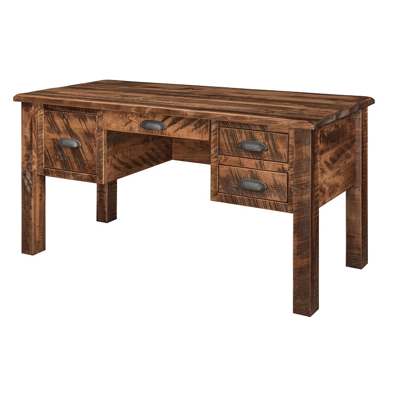 El Paso Double Pedestal Desk 68" - Quick Ship