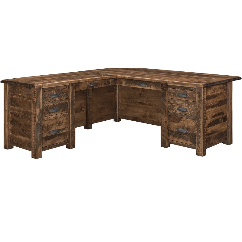 El Paso L Desk - Quick Ship