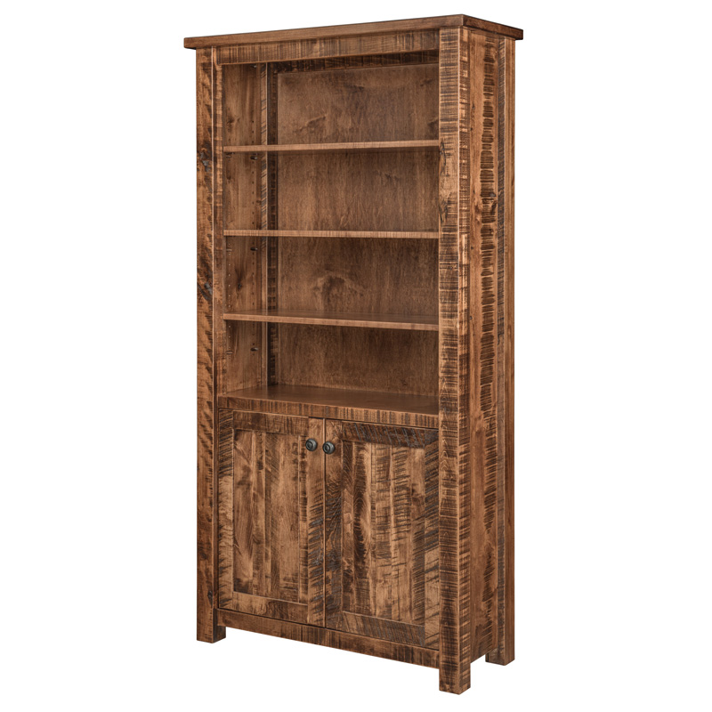 El Paso Bookcase with Doors