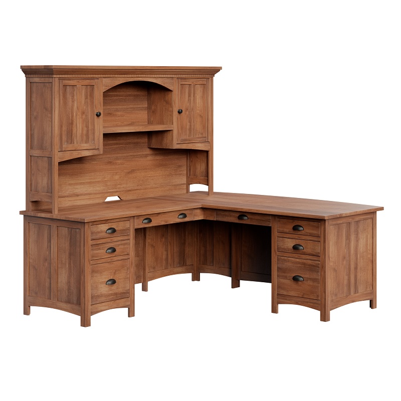 Oakwood L Desk