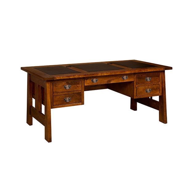 Freemont Mission Open Pedestal Desk