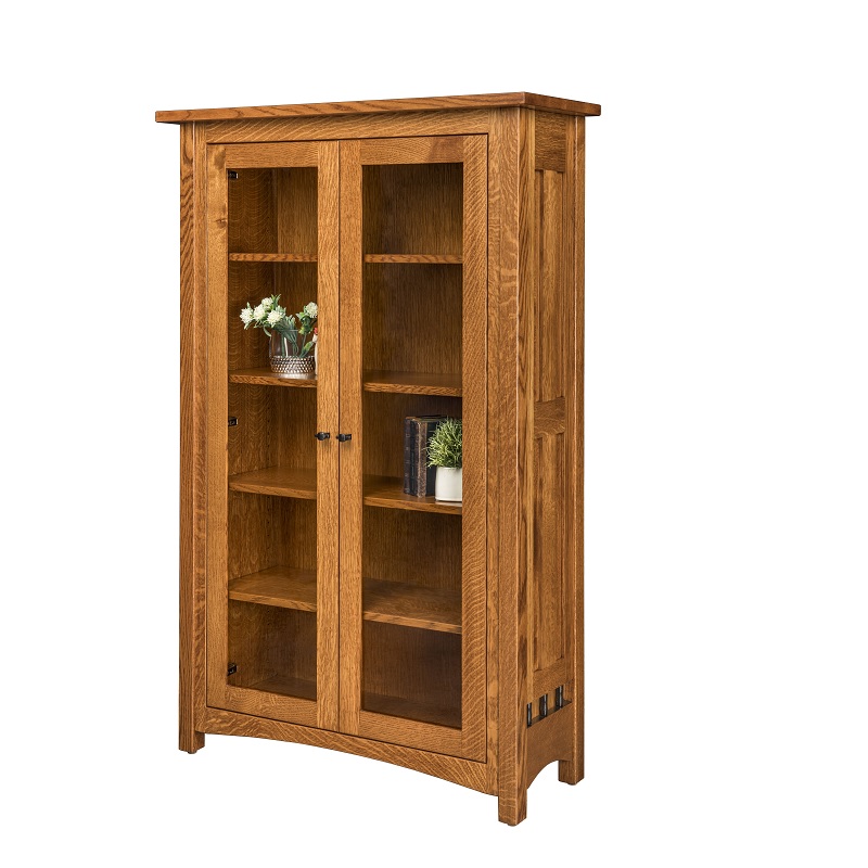 Carmen Bookcase w-Full Length Doors