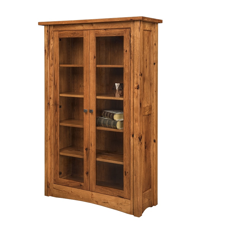 Aspen Bookcase w-Full Length Doors