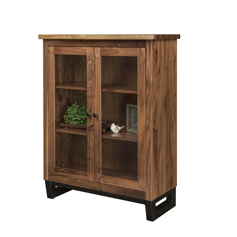 Adona Bookcase w-Full Length Doors