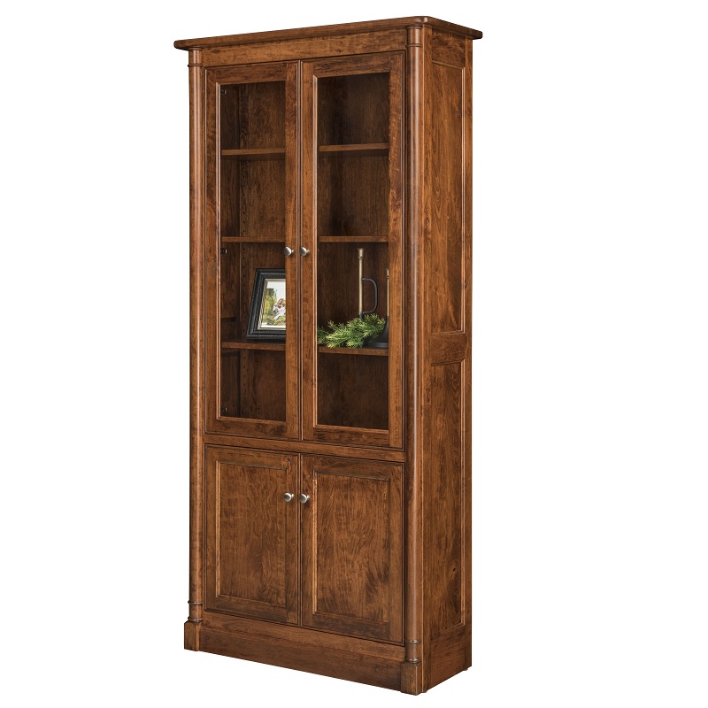 Covington Bookcase w-4 Doors