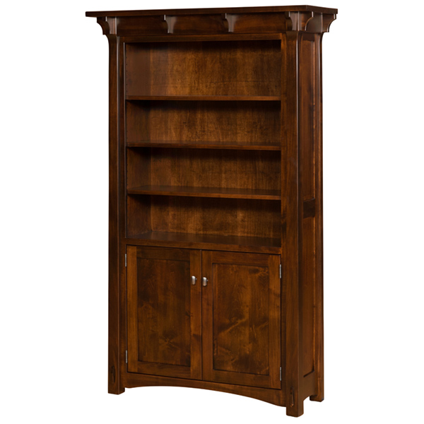 Manitoba Bookcase with Doors