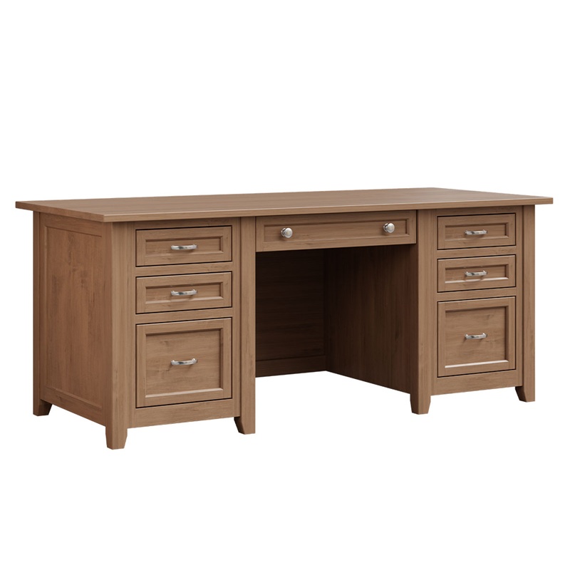 Premier File Desk 74"W