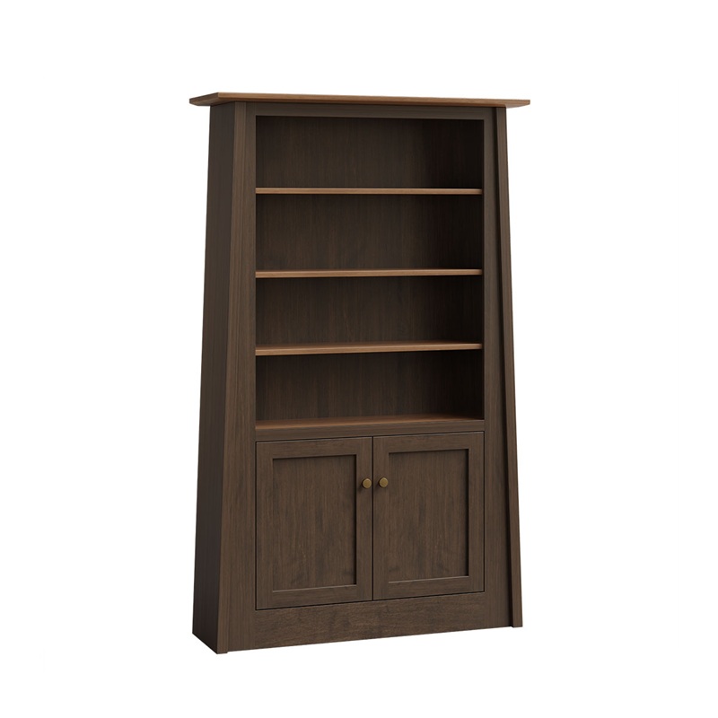 Prism Bookcase w/Bottom Doors